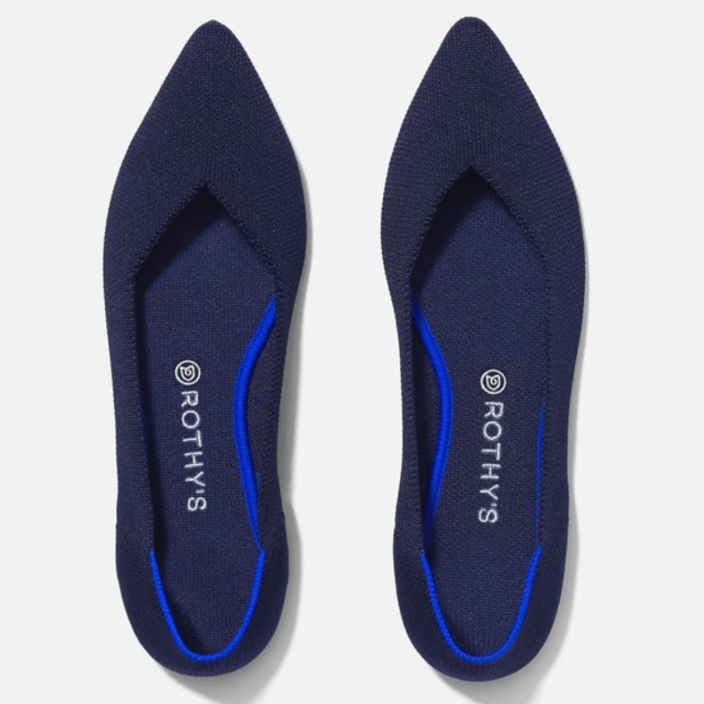 Rothy's Navy Blue Flats